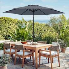 Outdoor Parasol, Stand And Base