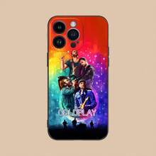 Pretty C-Coldplay Phone Case Covercompatible with  16 15 14 13 12 11 X XR XS 8 7 Pro Max Plus Mini Black Luxury Pretty SmartphoneCovercompatible with  17 Hülle, 17 pro Hülle, 17 promax Hülle - Schwarz 10 - Übersicht 9