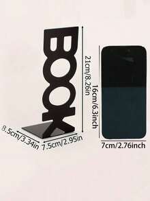 2 Sets Of BOOK Metal Bookshelves, Office Desktop Bookshelves, Retro Minimalist Book Racks, Home Living Room And Office Bookshelf Decorations, Reading Aids, Book Material Storage Racks, Christmas And Valentine's Day Return To School Gifts, Study Supplies, Student Gifts, Book Stands (Black, White, Red)