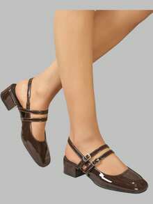 DareSee Style With Hoodie Women's Popular & Versatile Silver Embroidery Chelsea Boots MusicFest Y2KFest Back To School Autumn Winter Gifts - Mocha Brown - View 3