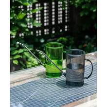 1pc Long Spout Watering Can For Succulents, Transparent Plastic Gardening Tool For Home Use, Flower Watering, Gardening