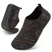 Scurtain Barefoot Water Shoes For Women Men Beach Swim Aqua Socks Summer Quick-Dry Sandals Slippers - MeshMixblack - 查看 1