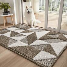 Sour Lemon Waterproof All-Season Doormat, Low Profile Indoor Outdoor Door Mats, Easy Clean Patio Mat, Dirt Trapping Outdoor Welcome Mats, Non-Slip Outdoor Indoor Entrance - Patio, Porch, Stain And Fade Resistant - 棕色 - 查看 15