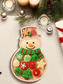 2 Stücke/1 Stück wiederverwendbare Weihnachts-Holztablett, Hirschgeweih-förmiges Tablett, Hirschgeweih-förmige Untersetzer, geeignet für Sushi, Obst, Snacks und Feiertags-Tischdekoration, wiederverwendbares Dessert-Präsentationstablett, Untersetzer, geeignet für Weihnachtspartys und Feiertags-Zusammenkünfte, Tischzentrum, Weihnachts-Heimdekoration