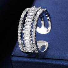 1 件优雅时尚的开口戒指首饰 - 戒指 - 查看 6