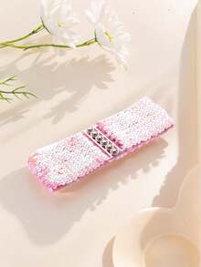 1 件/5 件女式美人鱼鳞片亮片松紧腰带，休闲时尚，搭配连衣裙、舞蹈服装，适合夜总会派对、音乐节、舞台表演、角色扮演、节日礼物 - 彩色 - 查看 14