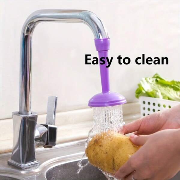 Faucet Extension Shower, Adjustable And Extended Household Tap Water Filter Shower, Bathroom Faucet Shower, Water Saver Rotating Tap Water Shower, Water Saver Water Valve Extension, Very Suitable For Daily Use, Easy To Install, Rotatable And Splash-Proof, And Also Saves Water, Some With Filtering,Christmas Stocking Fillers,Gifts,Funny Gifts,Ramadan,Personalised Gift,