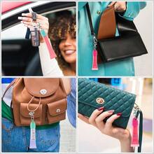 Keychain Cap Holder For  Summer Friday Ossier Lip Balm Keychain For Women Replacement Cap With Stopper Prevent LossSpills - Đa - Xem 5