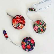 Portable Tape Measure Oil Painting Style Small Ruler Soft Tape Measuring Body Size Faux Leather Tape Measure Clothing Faux Leather Tape - Youth - View 4