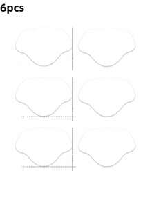 6片装自粘式鞋跟防滑贴片 - 鞋跟防滑垫 - 适合购物、旅行、徒步使用，PU材质鞋贴，适用于运动鞋、休闲鞋，熨烫式贴片