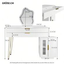 Vanities & Vanity Benches - White - View 8