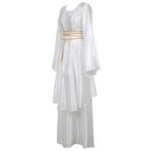 Zhitunemi Renaissance Costume Women Plus Size Medieval Dress Halloween Costumes Gothic Gown{"Size_name":"Small","Color_name":"White"} - 白色的 - 查看 3