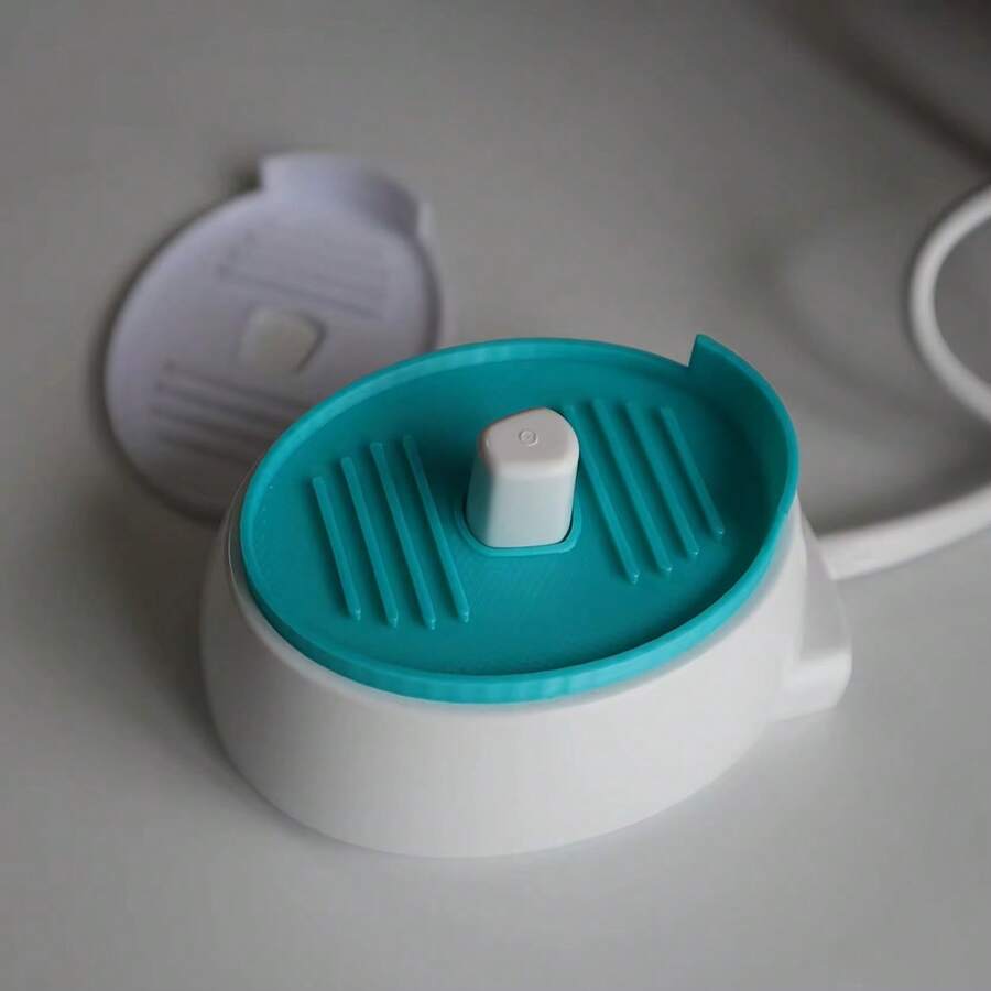 2pcs Electric Toothbrush Charging Base Protective Pad, Used For Drainage, Keeping The Charging Base Clean, Preventing Dust And Residue Accumulation - Multicolor - View 1