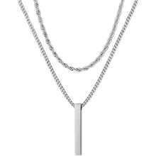 2D Flat, 5-Piece Set Summer Essential Men's Necklace - Imitation Shark Tooth Pendant (Coconut Shell Wood Beads), Flame Dragon Pendant, 3D Geometric Vertical Pendant (Cuban Style), Vintage Thick Coin Layered Chain, Silver/Gold/Black Flat Box Chain, Statement Piece, Cuban Style Design, Durable Metal Chain, Handmade Pendant, Streetwear Enthusiast, Fashionable Men