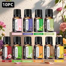 6pcs Aromatherapy Essential Oil Set Rose 1 Bottle Lavender 1 Bottle Vanilla 1 Bottle Sandalwood 1 Bottle Sakura 1 Bottle Jasmine 1 Bottle Aromatherapy Essential Oil Diffuser Aromatherapy Candle Aromatherapy Stove Diffuser Stone Humidifier Car Aromatherapy Home Aromatherapy Essential Oil Refill Gifts Birthday Graduation