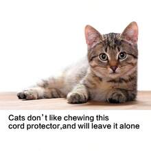 25ft 1 4 Inch Cord Protector Wire Loom Tubing Cable Sleeve Split Sleeving For USB Charger Cable Power Cord Audio Video Cable Protect Cat From Chewing Cords Black