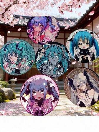 1 pieza Nuevo broche de esmalte con brillo de sirvienta, mercancía de anime, regalo perfecto para cumpleaños, vacaciones y ocasiones especiales