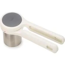 Joseph Joseph Helix Garlic Press Mincer Ergonomic Twist-Action Hand Juicer Stainless Steel, Green - 軍綠色 - 查看 1