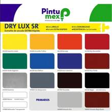 Pintumex Dry Lux esmalte base aceite secado rapido 1 litro blanco brillante pintura esmalte al aceite Dry Lux Pintumex acabado blanco brillante secado rapido alta cubricion resistente lavable ideal para puertas muebles marcos proyectos decoracion interior y restauracion - Blanco - Ver 3