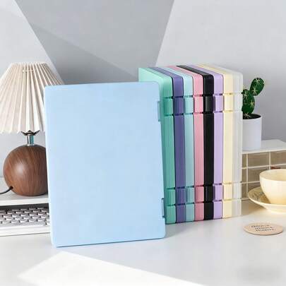 Scatola portadocumenti di grandi dimensioni A4, scatola di plastica per documenti, scatola di archiviazione per ricevute contabili, forniture per ufficio