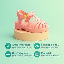 Cute And Comfortable Baby Sandals Last Units Unmissable Promotion! - Beige - View 6