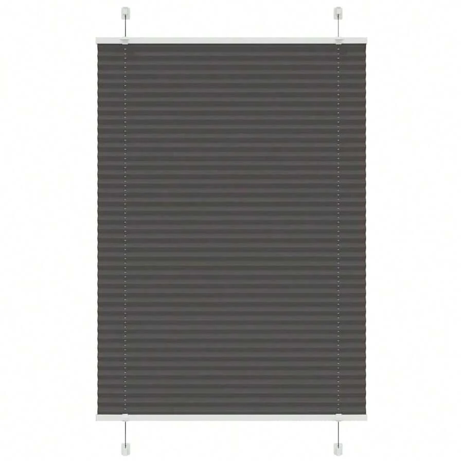 Tessuto plissettato nero 90x100 cm Larghezza tessuto 89,4 cm Poliestere - nero - Visualizzare 1