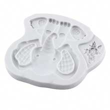 Moldes de fondant con diseño de elefante para decoración de pasteles, decoración de cupcakes, dulces, arcilla polimérica, pasta de goma - Gris - Ver 6