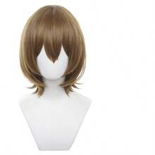 DShort Brown Cosplay Wig Halloween Costume Party Wig For Women - 棕色 - 查看 1
