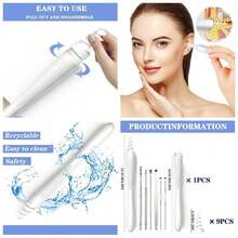 Ear Wax Removal, 2025 Q - Grips Ear Wax Removal Reusable And Washable Soft Silicone Tips Cleaner Earwax, Ear Wax Removal Kit Contains Types Of Ear Cleaner Tools - trắng - Xem 1