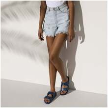 Birkenstock Women Athletic & Outdoor Sandals & Slides - Blue - View 2