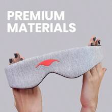 Strap u2013 Correa para Antifaz, Compatible con Todas las Copas, Ajuste Personalizable, Material Suave y Transpirable, Duradera, para Dormir, Viajes y Siestas - Gris - Ver 5