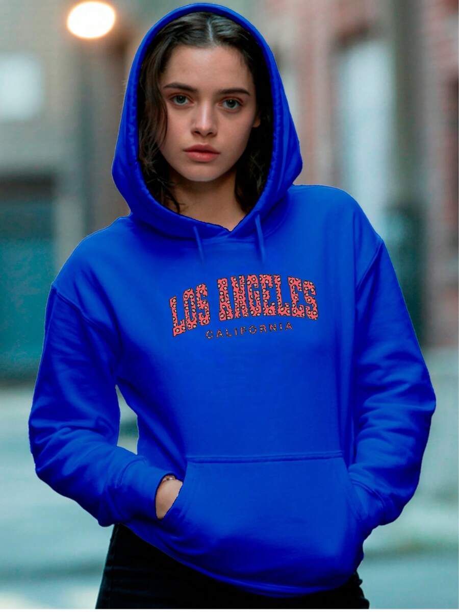 Women Sweatshirts - Royal Blue - View 1