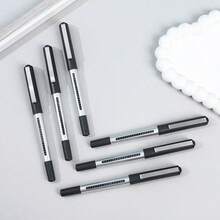 Büro, Schülerbedarf, Kohlefaser Unterschriftsschreiber, neutraler gerader flüssiger schnell trocknender Kugelschreiber, Schulmaterial