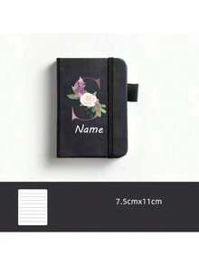 1pc Personalized Diary Notebook, Customizable Name Notebook, Custom Diary, Work Notebook, Small Notebook, Diary, Writing Journal, Blank Notebook, Dotted Notebook, Boy's Diary, Small Sketchbook, Paperage Notebook, Pocket Notebook - Style 9 - View 7