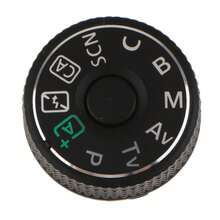 New Plastic Top Cover Function Dial Mode Plate Button Repair Part Compatible With Canon 70D Spare Part - màu đen - Xem 3