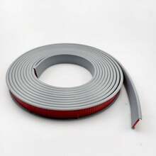 1 قطعة شريط حواف ذاتي اللصق بشكل حرف U بطول 5 متر/196.85 بوصة، غطاء واقي للحماية والديكور لحواف الطاولات والكراسي