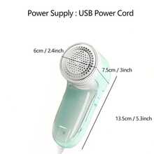 Portable Lint Remover USB Powered - Mini Fabric Shaver, Easy Clean Sweater Defuzzer For Couch & Clothes