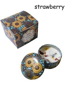 Zestaw świec zapachowych 1/4/8/12 szt., zestaw świec aromaterapeutycznych w kolorowym pudełku, wosk sojowy, wiele kombinacji zapachowych, przyjemny i intensywny zapach, bezdymny, 120 godzin palenia, na ślub, urodziny, festiwale, pamiątki ślubne, świece aromaterapeutyczne do domu, prezent świąteczny, prezent walentynkowy, dekoracja hotelu, wzór retro.