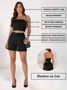 DIVINE CAT Women Two-Piece Outfits - màu đen - Xem 7