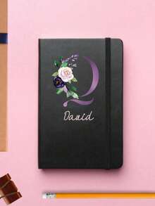 1pc Personalized Diary Notebook, Customizable Name Notebook, Custom Diary, Work Notebook, Small Notebook, Diary, Writing Journal, Blank Notebook, Dotted Notebook, Boy's Diary, Small Sketchbook, Paperage Notebook, Pocket Notebook - Style 9 - View 4