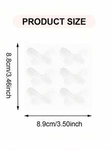 6/18/36 szt. naklejek na uszy, samoprzylepne niewidoczne taśmy korekcyjne do uszu, kosmetyczne nalepki na uszy, niewidoczne klipsy do uszu w kształcie elfów, odpowiednie do cosplayu i kostiumów, wygodne i bezpieczne taśmy podnoszące uszy, do makijażu i urody, przystępna cena, prezent świąteczny, kosmetyki, narzędzia do makijażu, tanie towary, prezent, prezent dla kobiet, prezent świąteczny - Przezroczysty - Zobacz 9