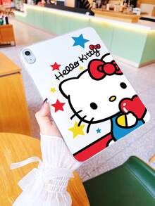 Sanrio 1 pieza Funda protectora de silicona suave y a prueba de golpes compatible con Apple iPad Air 2, iPad Air, iPad 7th Gen, iPad Air 4/5, iPad Pro 11 2022, iPad 10th Generation con diseño de Hello Kitty