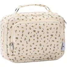 Large Pen Pencil Case Art Colored Pencil Pouch Portable Stationery Organizer With 2 Detachable Layers 54 Slots For School Office College Beige