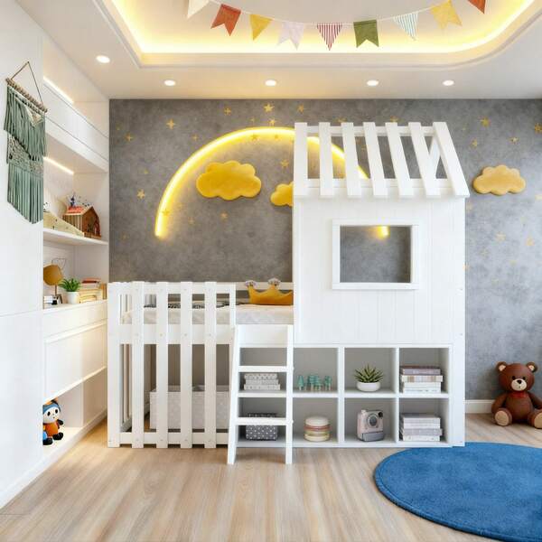 Ramy łóżek dziecięcych, zagłówki i podnóżki