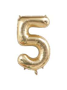 32/40 Inch Gold Number Helium Foil Balloons For Birthday Anniversary Party Decor, Gold Birthday Number Balloons For Adult & Kids Party, Photo Backdrop Decoration - Gold - View 11