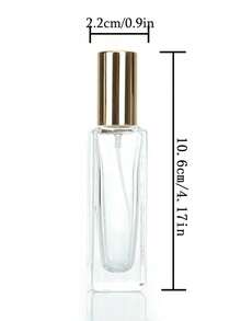 Botol Parfum Ukir Kustom, Teks Dapat Disesuaikan, Botol Parfum Kaca Persegi Tebal, Botol Isi Ulang Portabel untuk Perjalanan, Botol Sampel Parfum, Hadiah untuk Ibu Pengantin Wanita, Hadiah untuk Pengiring Pengantin - 15ml - View 6