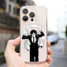 1PC Anime  Phone Case Magnetic For  16 14 13 11 12 15 Pro Max X XR XS Plus SE Soft Clear Tpu Cover,Covercompatible With  17 Case,  17 Pro Case,  17 Pro Max Case - Z3 - View 6