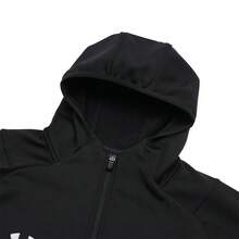 Under Armour男裝外套2026春季新款運動休閒搖粒絨寬鬆連帽外套25600403-001 - 黑色 - 查看 7