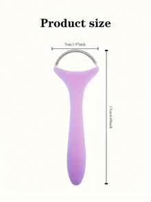 1 pezzo/set, 2 colori disponibili (blu, viola) Strumento portatile per rimuovere i peli del viso - senza profumo, a bassa allergenicità, alta qualità, senza elettricità necessaria per fronte, mento, guance - cura personale essenziale, dispositivo per rimozione dei peli del viso, facile da usare, senza alimentazione necessaria, rimozione efficace dei peli