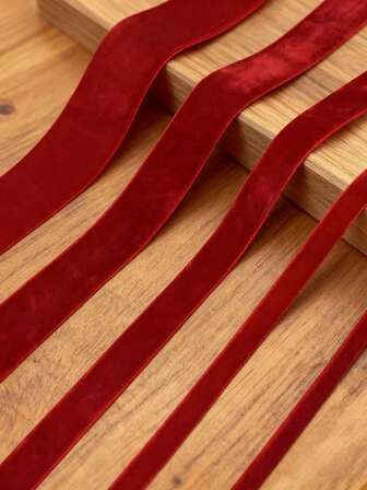 1条6/10/15/20/25/38毫米天鹅绒丝带，手工制作，婚礼派对装饰丝带，可用于礼品包装、DIY发饰、蝴蝶结，适合送给女性、妈妈、朋友、鲜花、花蕊、DIY、房间装饰、卧室装饰、植物、婚礼装饰、送给女朋友的礼物、花盒、钩针花、新娘捧花、婚礼鲜花等。